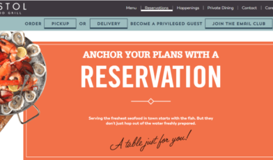 Bristol Seafood Grill Survey