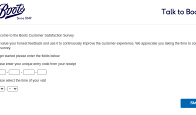 Boots UK Survey