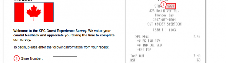 KFC Canada Survey Logo