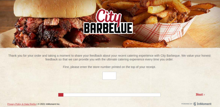city barbeque survey logo