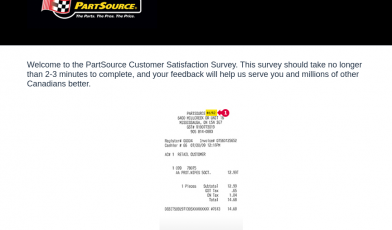 PartSource survey